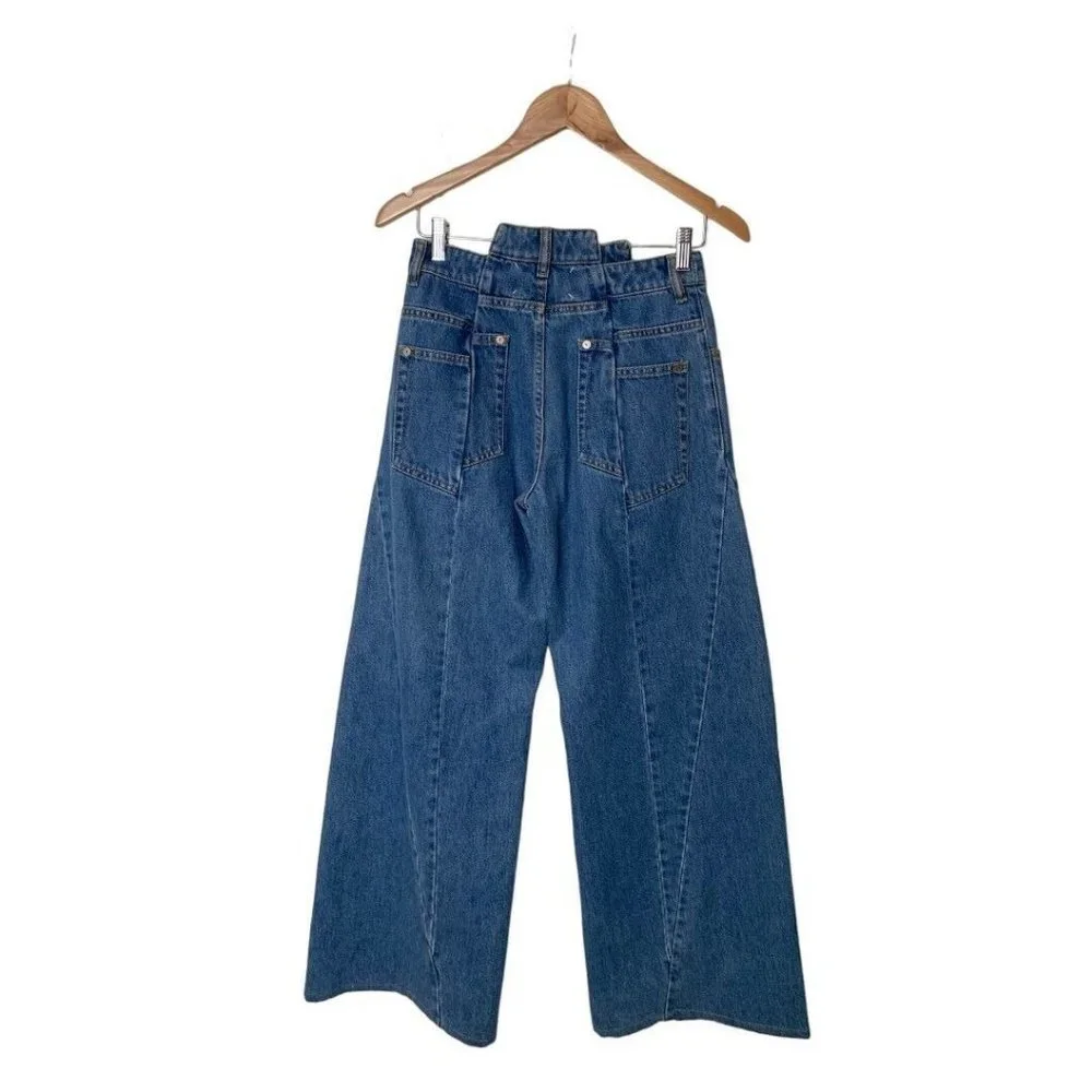 Maison Margiela Line 1 Women’s High Rise Jeans Denim 25 - Picture 7 of 7